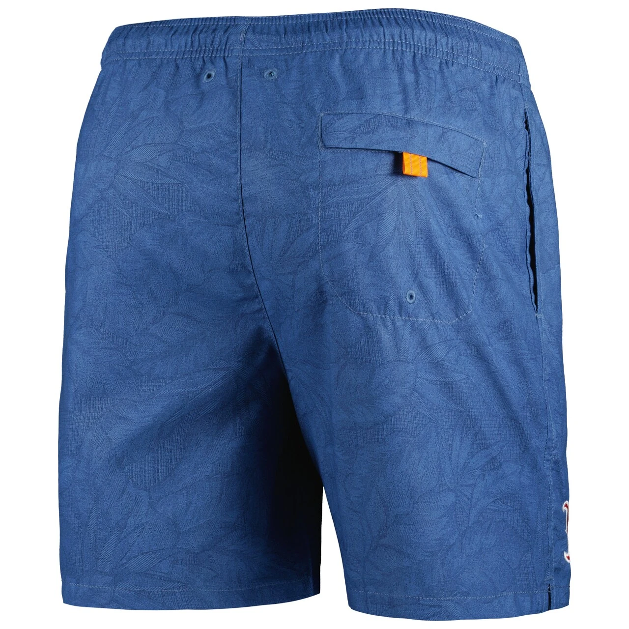 Men's Boston Red Sox Tommy Bahama Navy Naples Layered Leaves Swim Trunks 5 Men's Boston Red Sox Tommy Bahama Navy Naples Layered Leaves Swim Trunks - Image 3