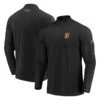 Men's San Francisco Giants Under Armour Black Passion Performance Tri-Blend Quarter-Zip Pullover Jacket -Baseball Peripherals Store mens under armour black san francisco giants passion performance tri blend quarter zip pullover jacket pi3010000 altimages ff 3010355alt1 full