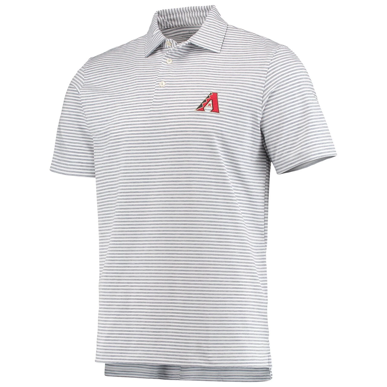 Men's Arizona Diamondbacks Vineyard Vines Gray Heathered Winstead Sankaty Polo 4 Men's Arizona Diamondbacks Vineyard Vines Gray Heathered Winstead Sankaty Polo - Image 2
