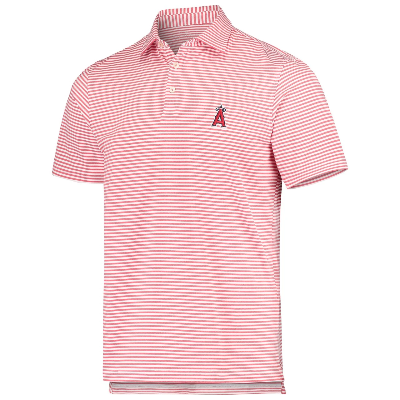 Men's Los Angeles Angels Vineyard Vines Red Heathered Winstead Sankaty Polo 4 Men's Los Angeles Angels Vineyard Vines Red Heathered Winstead Sankaty Polo - Image 2