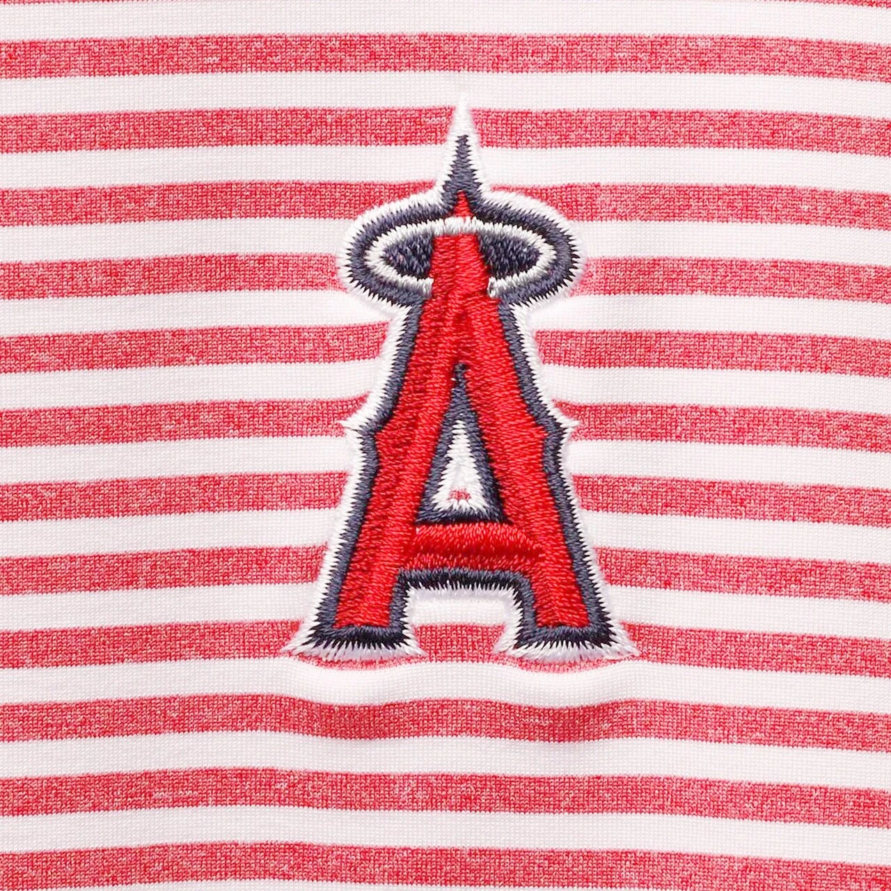 Men's Los Angeles Angels Vineyard Vines Red Heathered Winstead Sankaty Polo 6 Men's Los Angeles Angels Vineyard Vines Red Heathered Winstead Sankaty Polo - Image 4