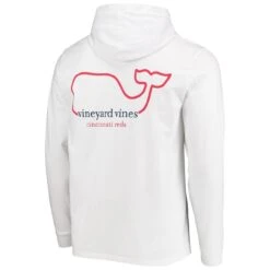 Men's Cincinnati Reds Vineyard Vines White Logo Hoodie Long Sleeve T-Shirt -Baseball Peripherals Store mens vineyard vines white cincinnati reds logo hoodie long sleeve t shirt pi4171000 altimages ff 4171609 bd213acdfa2b6ee89653alt3 full