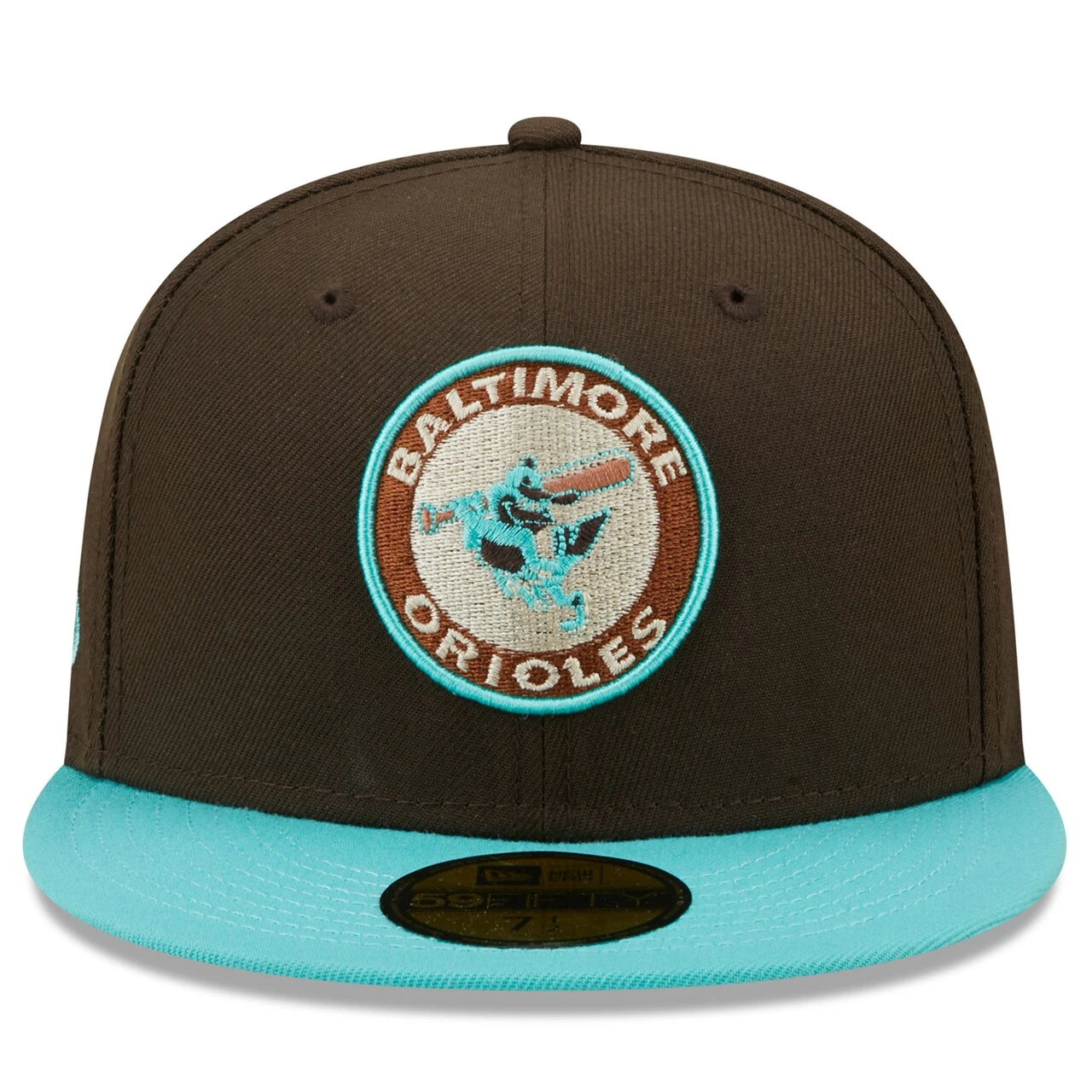 Men's Baltimore Orioles New Era Brown/Mint 1983 World Series Walnut Mint 59FIFTY Fitted Hat 4 Men's Baltimore Orioles New Era Brown/Mint 1983 World Series Walnut Mint 59FIFTY Fitted Hat - Image 2