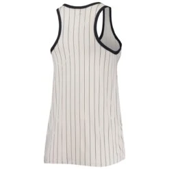 Women's Detroit Tigers New Era White/Navy Pinstripe Scoop Neck Tank Top -Baseball Peripherals Store navy detroit tigers pinstripe scoop neck tank top pi4845000 altimages ff 4845019 33c7b2dd7cb77f3a220dalt3 full