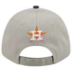 Men's Houston Astros New Era Gray/Navy League 9FORTY Adjustable Hat -Baseball Peripherals Store navy houston astros league 9forty adjustable hat ss5 p 5002432pv 4u 9cpql7ey8zjl7lcx1bu2v 0d91n4mglisxqrtfioku