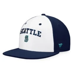 Men's Seattle Mariners Fanatics Branded White/Navy Iconic Color Blocked Fitted Hat -Baseball Peripherals Store navy seattle mariners iconic color blocked fitted hat ss5 p 4499329pv 3u jh0rcw3ohq5ozlyquqh5v emqvba7yyetoncdi0gjh