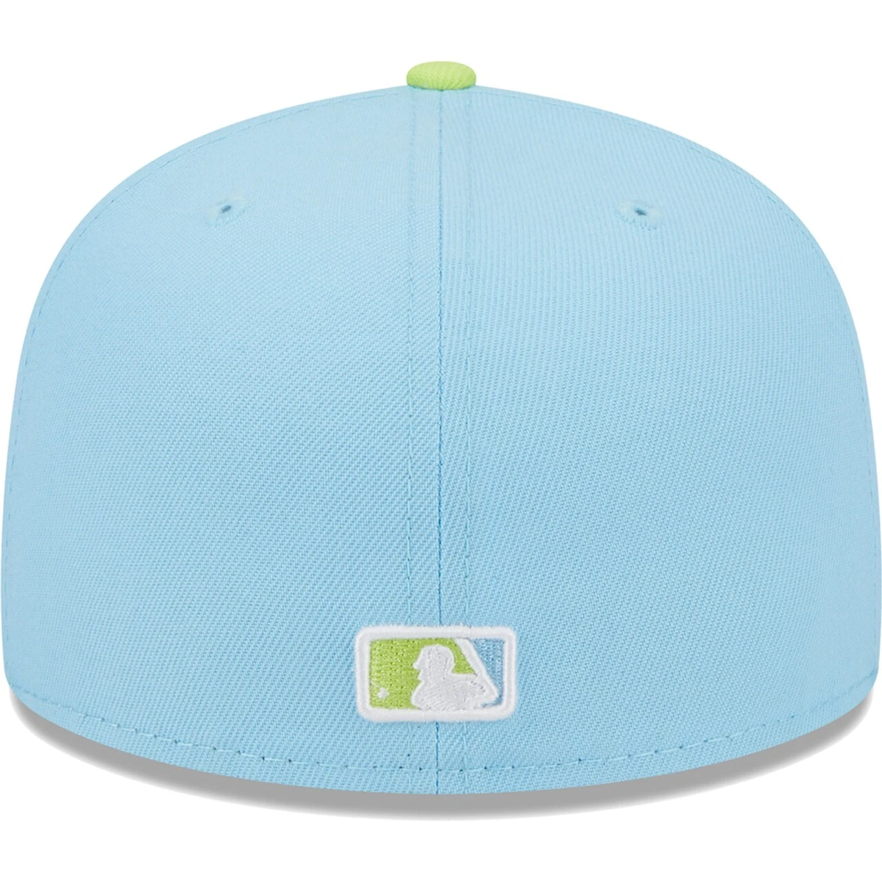 Men's New York Yankees New Era Light Blue/Neon Green Spring Color Two-Tone 59FIFTY Fitted Hat 6 Men's New York Yankees New Era Light Blue/Neon Green Spring Color Two-Tone 59FIFTY Fitted Hat - Image 4