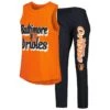 Women's Baltimore Orioles Concepts Sport Black/Orange Wordmark Meter Muscle Tank Top & Pants Sleep Set 1 Women's Baltimore Orioles Concepts Sport Black/Orange Wordmark Meter Muscle Tank Top & Pants Sleep Set -Baseball Peripherals Store orange baltimore orioles wordmark meter muscle tank top and pants sleep set pi4960000 altimages ff 4960018 8ffec58583d8b8a748aealt1 full