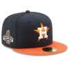 Men's Houston Astros New Era Navy/Orange 2022 World Series Champions Road Side Patch 59FIFTY Fitted Hat -Baseball Peripherals Store orange houston astros 2022 world series champions road side patch 59fifty fitted hat ss5 p 200006691pv 1u 0sppkuxie4pfuwmmo4ryv 5ftyrblqg5gx3igltjfn