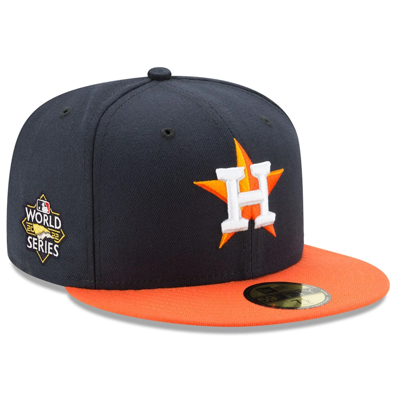 Men's Houston Astros New Era Navy/Orange 2022 World Series Side Patch 59FIFTY Fitted Hat 3 Men's Houston Astros New Era Navy/Orange 2022 World Series Side Patch 59FIFTY Fitted Hat