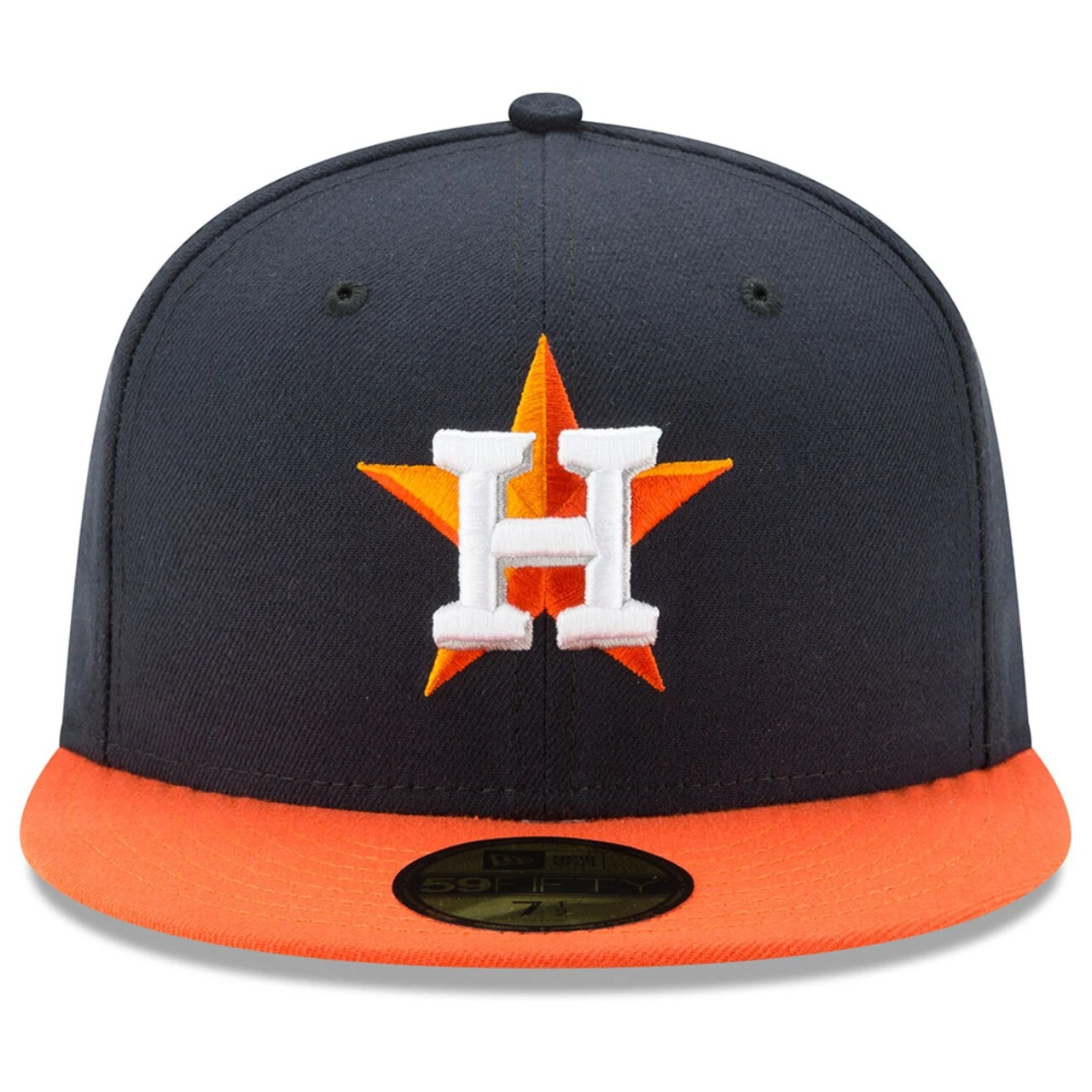 Men's Houston Astros New Era Navy/Orange 2022 World Series Side Patch 59FIFTY Fitted Hat 4 Men's Houston Astros New Era Navy/Orange 2022 World Series Side Patch 59FIFTY Fitted Hat - Image 2