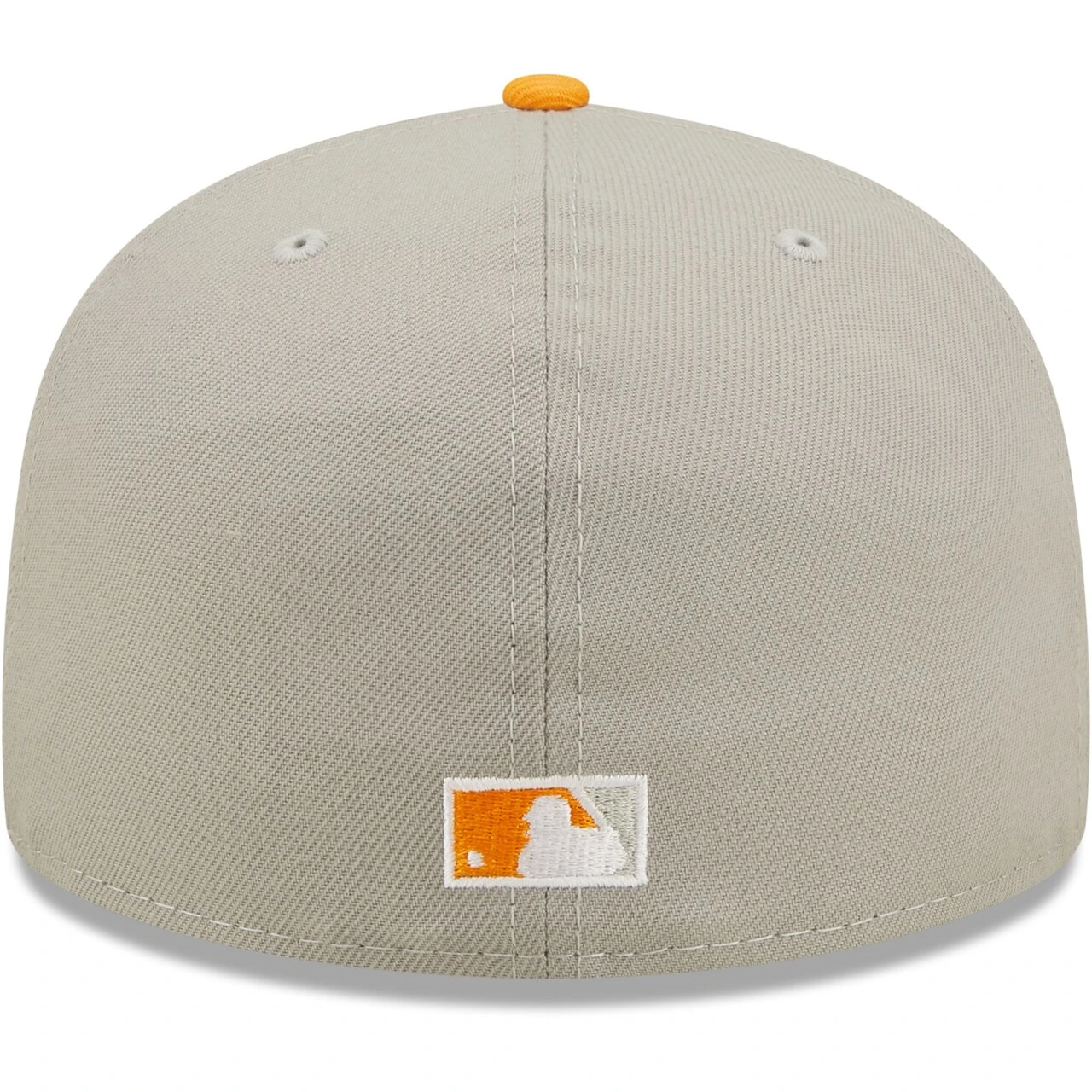 Men's Los Angeles Dodgers New Era Gray/Orange 2020 World Series Cooperstown Collection Undervisor 59FIFTY Fitted Hat 6 Men's Los Angeles Dodgers New Era Gray/Orange 2020 World Series Cooperstown Collection Undervisor 59FIFTY Fitted Hat - Image 4