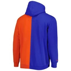 Men's New York Mets Mitchell & Ness Royal/Orange Fleece Full-Zip Hoodie -Baseball Peripherals Store orange new york mets fleece full zip hoodie pi5100000 altimages ff 5100711 799796c7866c33daa3c5alt3 full