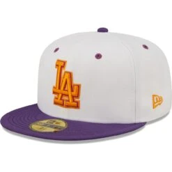 Men's Los Angeles Dodgers New Era White/Purple 40th Anniversary At Dodger Stadium Grape Lolli 59FIFTY Fitted Hat -Baseball Peripherals Store purple los angeles dodgers 40th anniversary at dodger stadium grape lolli 59fifty fitted hat ss5 p 4778587pv 3u tefmnrmmze9l2zts3p76v q0t9pmogjqgd5iee52np