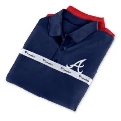 Men's Atlanta Braves Fanatics Branded Navy/Red Polo Combo Set
