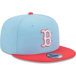Men's Boston Red Sox New Era Light Blue/Red Spring Basic Two-Tone 9FIFTY Snapback Hat -Baseball Peripherals Store red boston red sox spring basic two tone 9fifty snapback hat ss5 p 5000755pv 3u fk6exji6rip8kbhti54fv zrfitsr7ttzr7h0bvehg