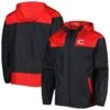 Men's Cincinnati Reds Columbia Black/Red Omni-Shade Flash Forward Challenger Full-Zip Windbreaker Jacket -Baseball Peripherals Store red cincinnati reds omni shade flash forward challenger full zip windbreaker jacket pi4996000 altimages ff 4996852 2777e72d83fa607018afalt1 full