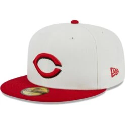 Men's Cincinnati Reds New Era Stone/Red Retro 59FIFTY Fitted Hat -Baseball Peripherals Store red cincinnati reds retro 59fifty fitted hat ss5 p 4999749pv 3u dzkgu1ui2chquiv2eyowv 3smzxm3rffmdvkvrsgw3