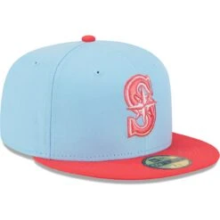 Men's Seattle Mariners New Era Light Blue/Red Spring Color Two-Tone 59FIFTY Fitted Hat 8 Men's Seattle Mariners New Era Light Blue/Red Spring Color Two-Tone 59FIFTY Fitted Hat -Baseball Peripherals Store red seattle mariners spring color two tone 59fifty fitted hat ss5 p 5000269pv 3u 61pykouflkr3dyvfhq6kv 1woyiwznd6jine2ynjyl