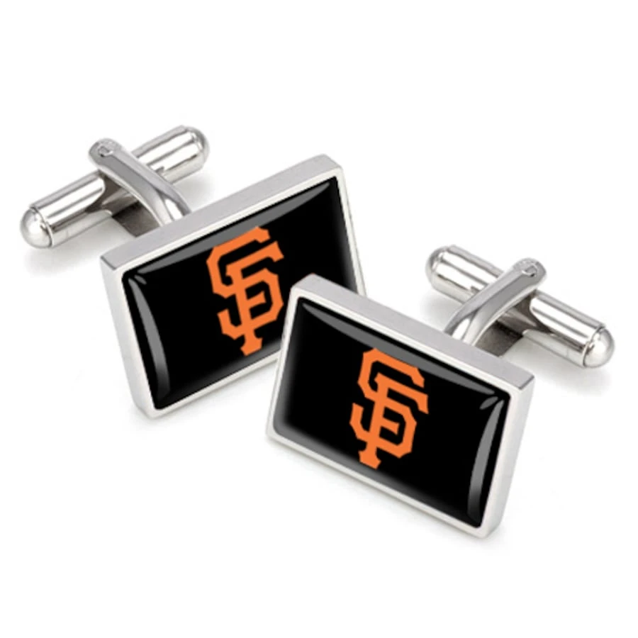 San Francisco Giants Logo Square Cufflinks 3 San Francisco Giants Logo Square Cufflinks