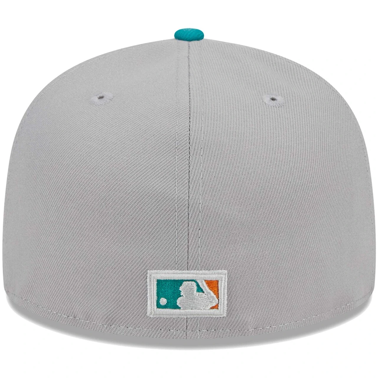 Men's San Diego Padres New Era Gray/Teal 59FIFTY Fitted Hat 6 Men's San Diego Padres New Era Gray/Teal 59FIFTY Fitted Hat - Image 4