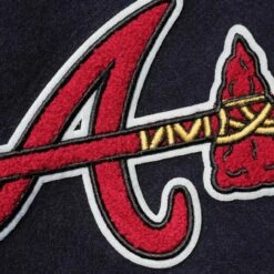 Men's Atlanta Braves Pro Standard Navy/White Varsity Logo Full-Zip Jacket -Baseball Peripherals Store white atlanta braves varsity logo full zip jacket pi4110000 altimages ff 4110707 6fddfb492b7ae0619d01alt5 full