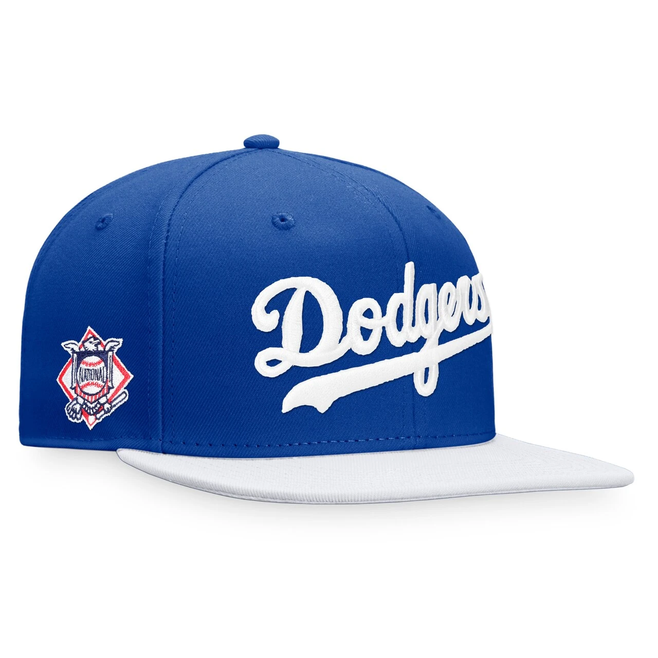 Men's Los Angeles Dodgers Fanatics Branded Royal/White Fundamental Two-Tone Fitted Hat 3 Men's Los Angeles Dodgers Fanatics Branded Royal/White Fundamental Two-Tone Fitted Hat