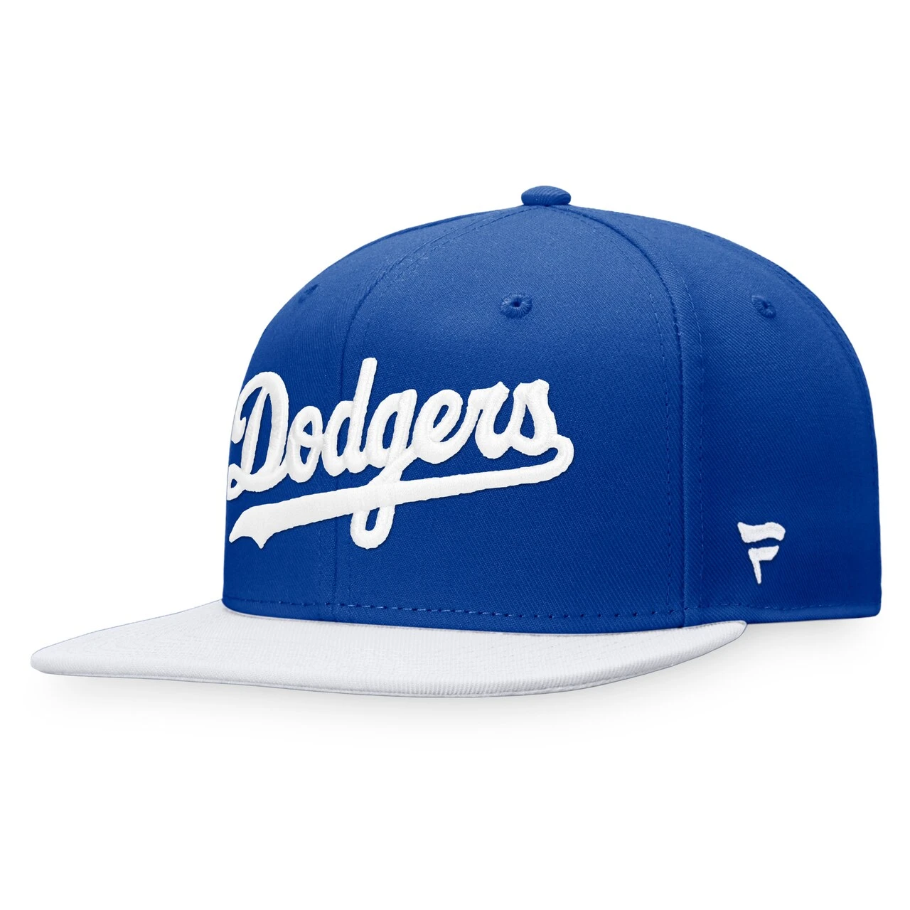 Men's Los Angeles Dodgers Fanatics Branded Royal/White Fundamental Two-Tone Fitted Hat 5 Men's Los Angeles Dodgers Fanatics Branded Royal/White Fundamental Two-Tone Fitted Hat - Image 3
