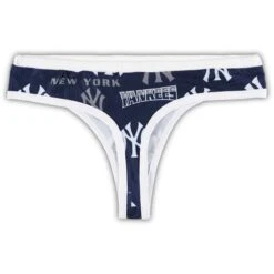 Women's New York Yankees Concepts Sport Navy/White Breakthrough Thong -Baseball Peripherals Store white new york yankees breakthrough thong pi4959000 altimages ff 4959938 5f51d0b1978d9d77807falt3 full