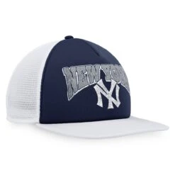 Men's New York Yankees Fanatics Branded Navy/White Heritage Foam Front Trucker Snapback Hat -Baseball Peripherals Store white new york yankees heritage foam front trucker snapback hat ss5 p 4906737pv 3u oce5tn9kglmn0snseyj0v pcg428dvu2xi3j7kw5ro