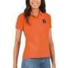 Women's Detroit Tigers Antigua Orange Legacy Pique Polo -Baseball Peripherals Store womens antigua orange detroit tigers legacy pique polo pi4305000 ff 4305208 cff5d559554f9c0a8273 full