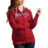 Women's Philadelphia Phillies Antigua Red Team Logo Victory Full-Zip Hoodie -Baseball Peripherals Store womens antigua red philadelphia phillies team logo victory full zip hoodie pi5111000 ff 5111040 c5149cc2a435bb3f4200 full