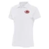 Women's Cincinnati Reds Antigua White Logo Legacy Pique Polo -Baseball Peripherals Store womens antigua white cincinnati reds logo legacy pique polo pi5134000 ff 5134279 3f30ecdfd1e5fe496a5d full