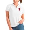 Women's Philadelphia Phillies Antigua White Affluent Polo -Baseball Peripherals Store womens antigua white philadelphia phillies affluent polo pi4786000 ff 4786730 c71ae4d6d79f1efc9100 full