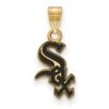 Women's Chicago White Sox Gold-Plated Enamel Pendant -Baseball Peripherals Store womens chicago white sox gold plated enamel pendant pi2841000 altimages ff 2841215alt1 full