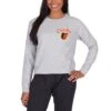 Women's Baltimore Orioles Concepts Sport Gray Greenway Long Sleeve Top
