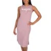 Women's Texas Rangers Concepts Sport Pink Astoria Nightdress