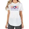 Women's Toronto Blue Jays Concepts Sport White Gable Knit T-Shirt -Baseball Peripherals Store womens concepts sport white toronto blue jays gable knit t shirt pi4468000 ff 4468618 c07ad537bc507e7f3503 full
