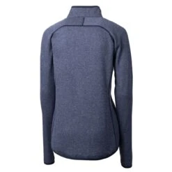 Women's Philadelphia Phillies Cutter & Buck Heathered Navy Mainsail Sweater-Knit Full-Zip Jacket -Baseball Peripherals Store womens cutter and buck heathered navy philadelphia phillies mainsail sweater knit full zip jacket pi4804000 altimages ff 4804295 b2a3cd4c60af3aa1ab26alt3 full