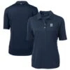 Women's Detroit Tigers Cutter & Buck Navy DryTec Virtue Eco Pique Recycled Polo -Baseball Peripherals Store womens cutter and buck navy detroit tigers drytec virtue eco pique recycled polo ss5 p 200070629pv 1u lv2sgky2c4kqqgfps3m6v qj5eh8yvzxssqisq2m4h
