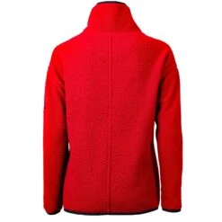 Women's Texas Rangers Cutter & Buck Red Cascade Eco Sherpa Fleece Quarter-Zip Pullover Jacket -Baseball Peripherals Store womens cutter and buck red texas rangers cascade eco sherpa fleece quarter zip pullover jacket pi4803000 altimages ff 4803826 3113bd1fd7149c61d190alt3 full
