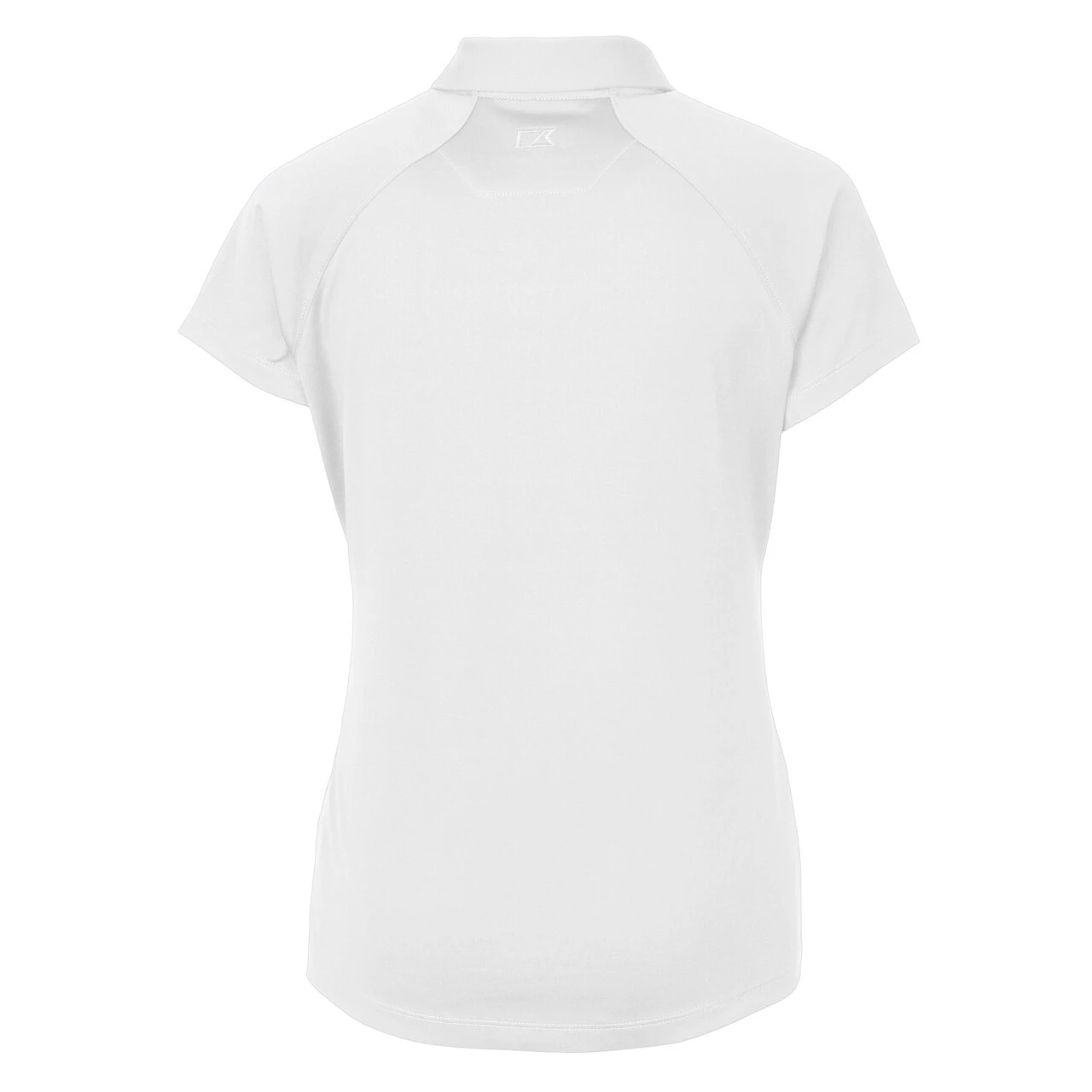 Women's Philadelphia Phillies Cutter & Buck White DryTec Forge Stretch Polo 5 Women's Philadelphia Phillies Cutter & Buck White DryTec Forge Stretch Polo - Image 3