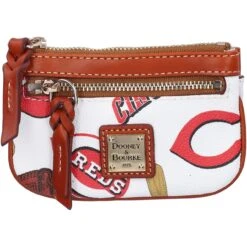 Women's Cincinnati Reds Dooney & Bourke Gameday Lexi Crossbody With Small Coin Case -Baseball Peripherals Store womens dooney and bourke cincinnati reds gameday lexi crossbody with small coin case pi4660000 altimages ff 4660726 276602003eaad266d194alt4 full