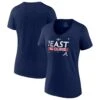 Women's Atlanta Braves Fanatics Branded Navy 2022 NL East Division Champions Locker Room V-Neck T-Shirt -Baseball Peripherals Store womens fanatics branded navy atlanta braves 2022 nl east division champions locker room v neck t shirt pi5078000 altimages ff 5078846 2269e4deeda44682250falt1 full