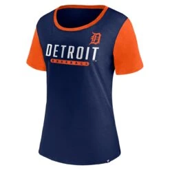 Baseball Peripherals Store -Baseball Peripherals Store womens fanatics branded navy detroit tigers mound t shirt pi4915000 altimages ff 4915484 f0a1fc692123f764575ealt2 full