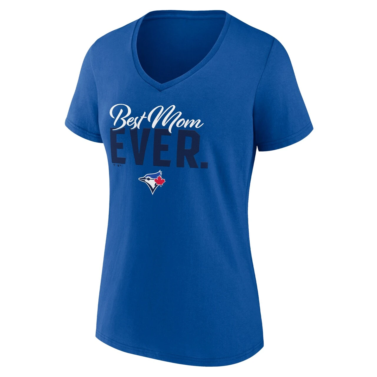 Women's Toronto Blue Jays Fanatics Branded Royal Mother's Day V-Neck T-Shirt 4 Women's Toronto Blue Jays Fanatics Branded Royal Mother's Day V-Neck T-Shirt - Image 2