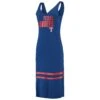 Women's Texas Rangers G-III 4Her By Carl Banks Royal Opening Day Maxi Dress