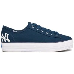 Women's New York Yankees Keds Triple Kick Sneakers