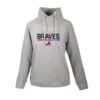 Women's Atlanta Braves Levelwear Heather Gray Vega Funnel Neck Raglan Pullover Hoodie -Baseball Peripherals Store womens levelwear heather gray atlanta braves vega funnel neck raglan pullover hoodie pi5205000 ff 5205407 e57001b1a298eeaf8211 full