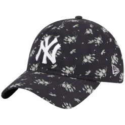 Women's New York Yankees New Era Navy Bloom 9TWENTY Adjustable Hat